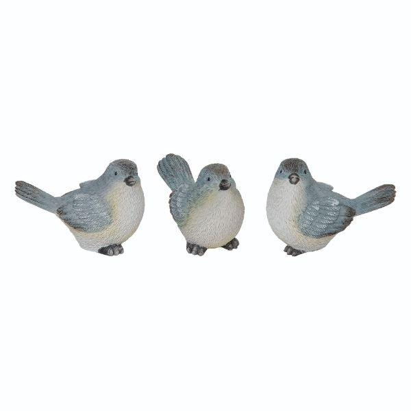 Small Soft Grey Bird - 3 Styles