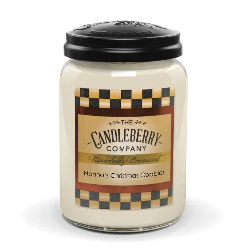 Nana’s Christmas Cobbler 26 oz Candleberry Candle