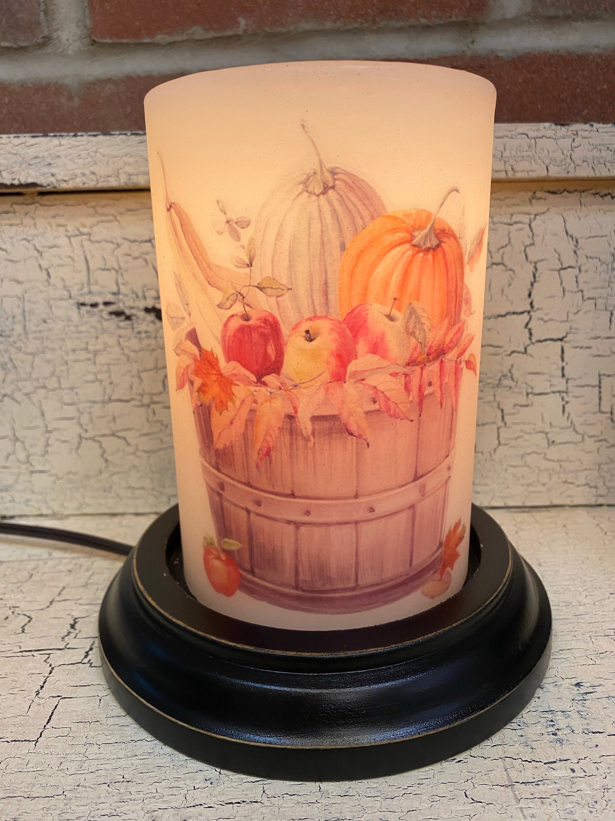 Fall Basket Candle Sleeve