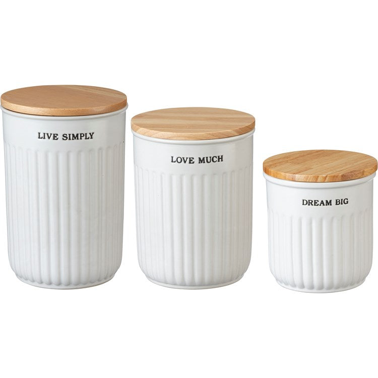 Dream Big Canister Set