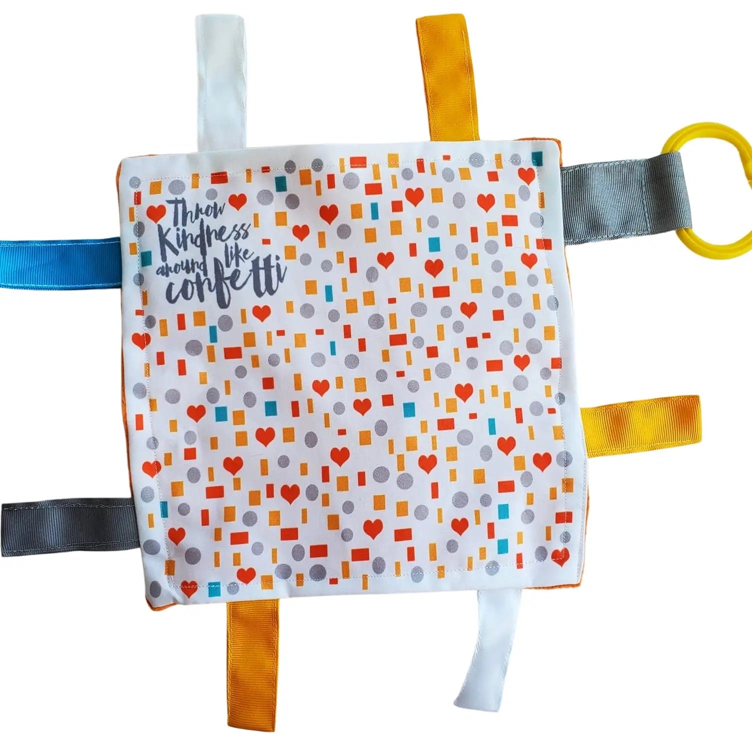 Kindness Crinkle Tag Square Toy