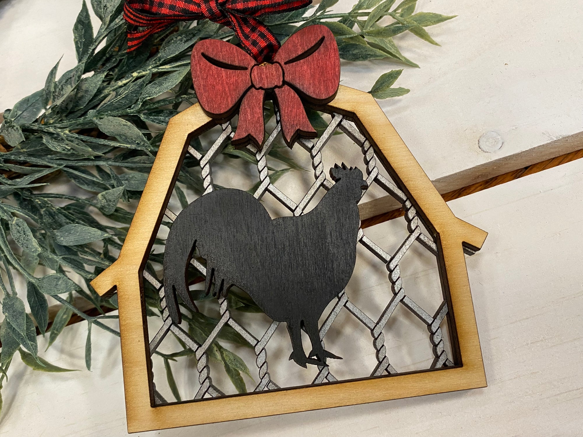 Handmade Farm Animal Ornaments - 8 Styles