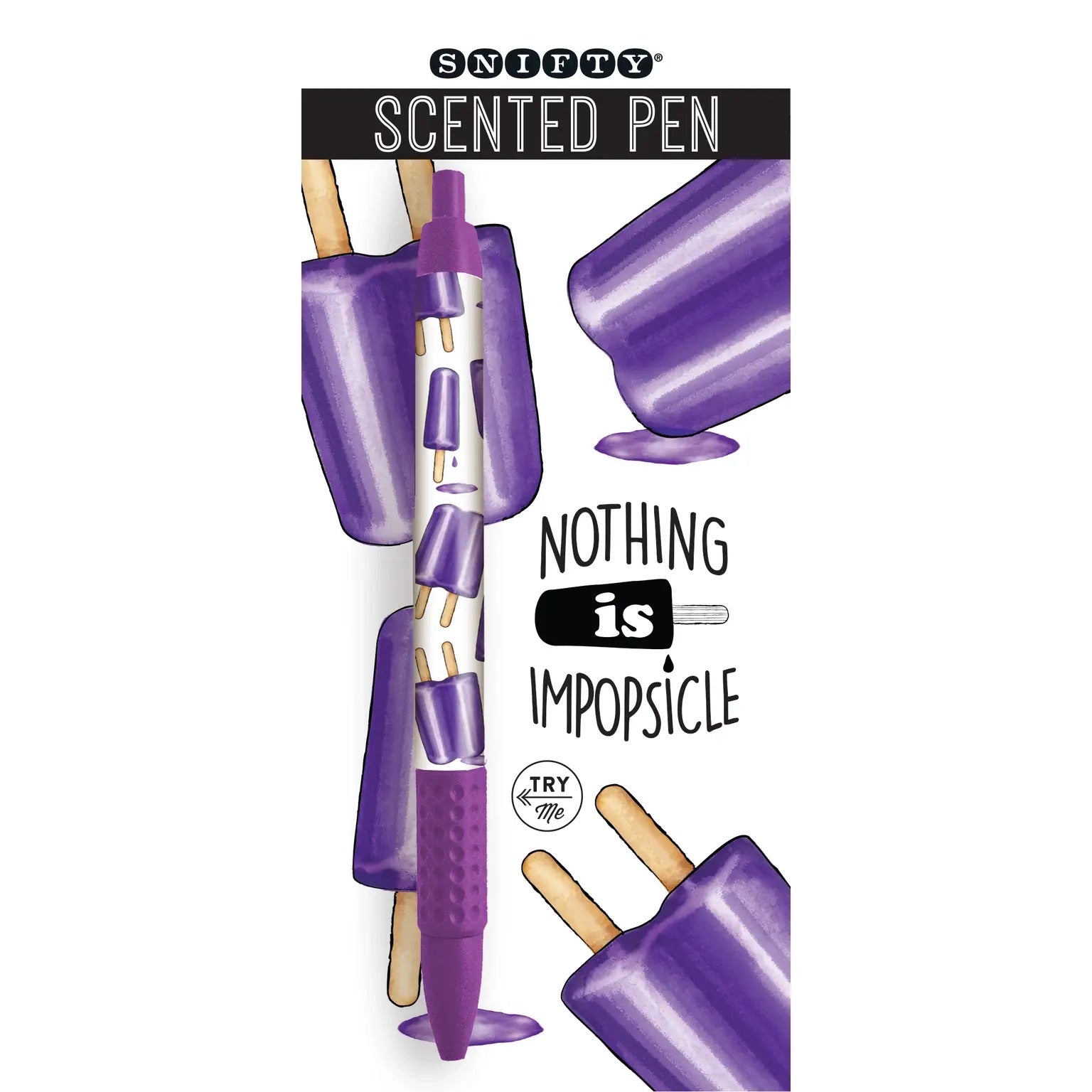 Grape Popsicle Scented Pen