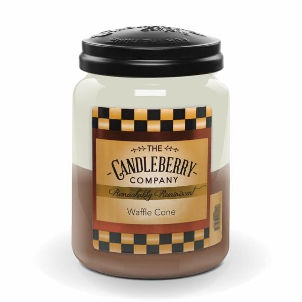 Waffle Cone 26 oz Candleberry Candle