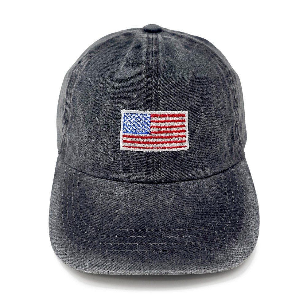 American Flag Baseball Cap