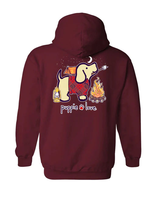 Puppie Love Camping Pup Hoodie