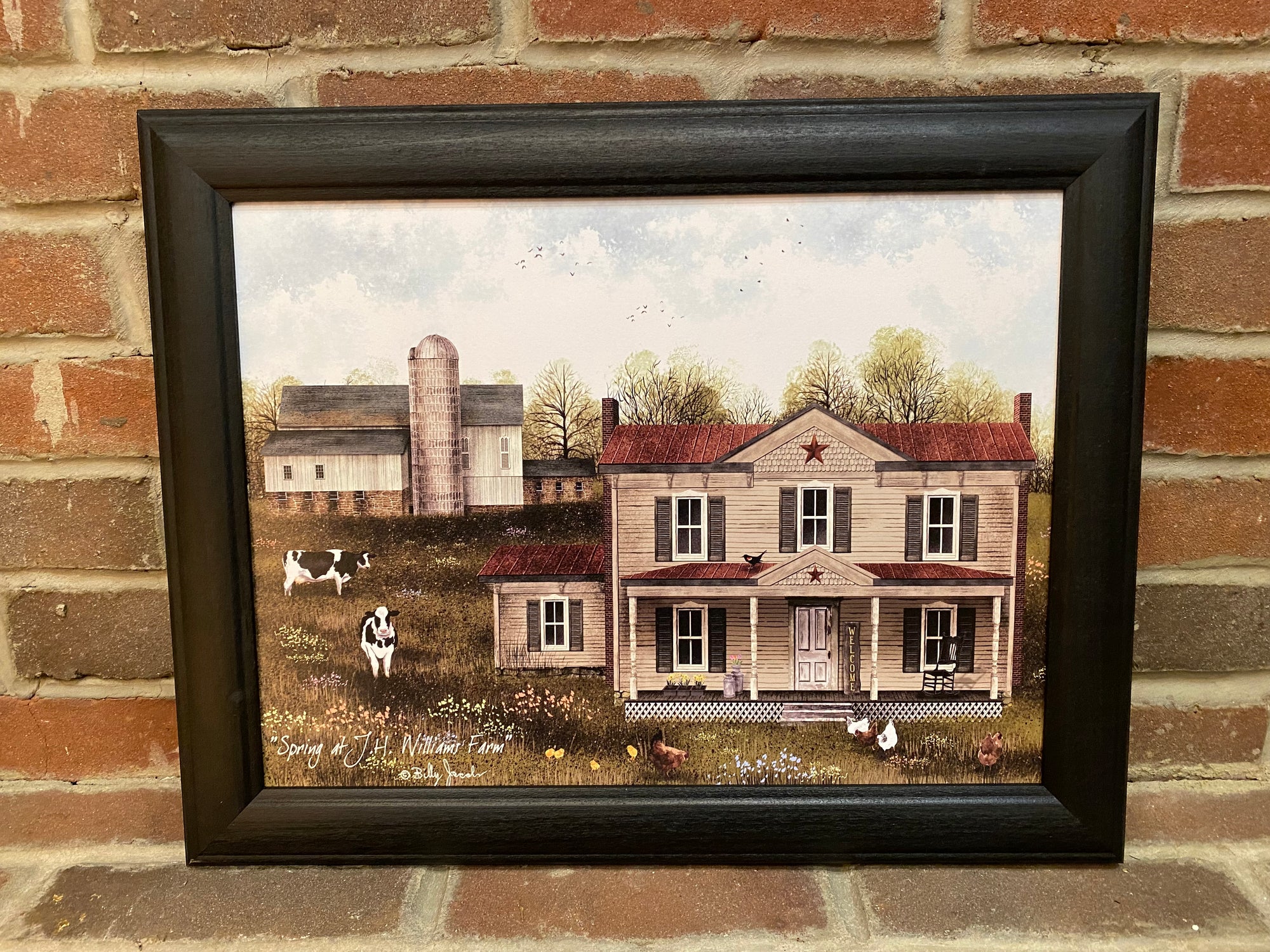 Spring at J.H. Williams Farm Framed Print