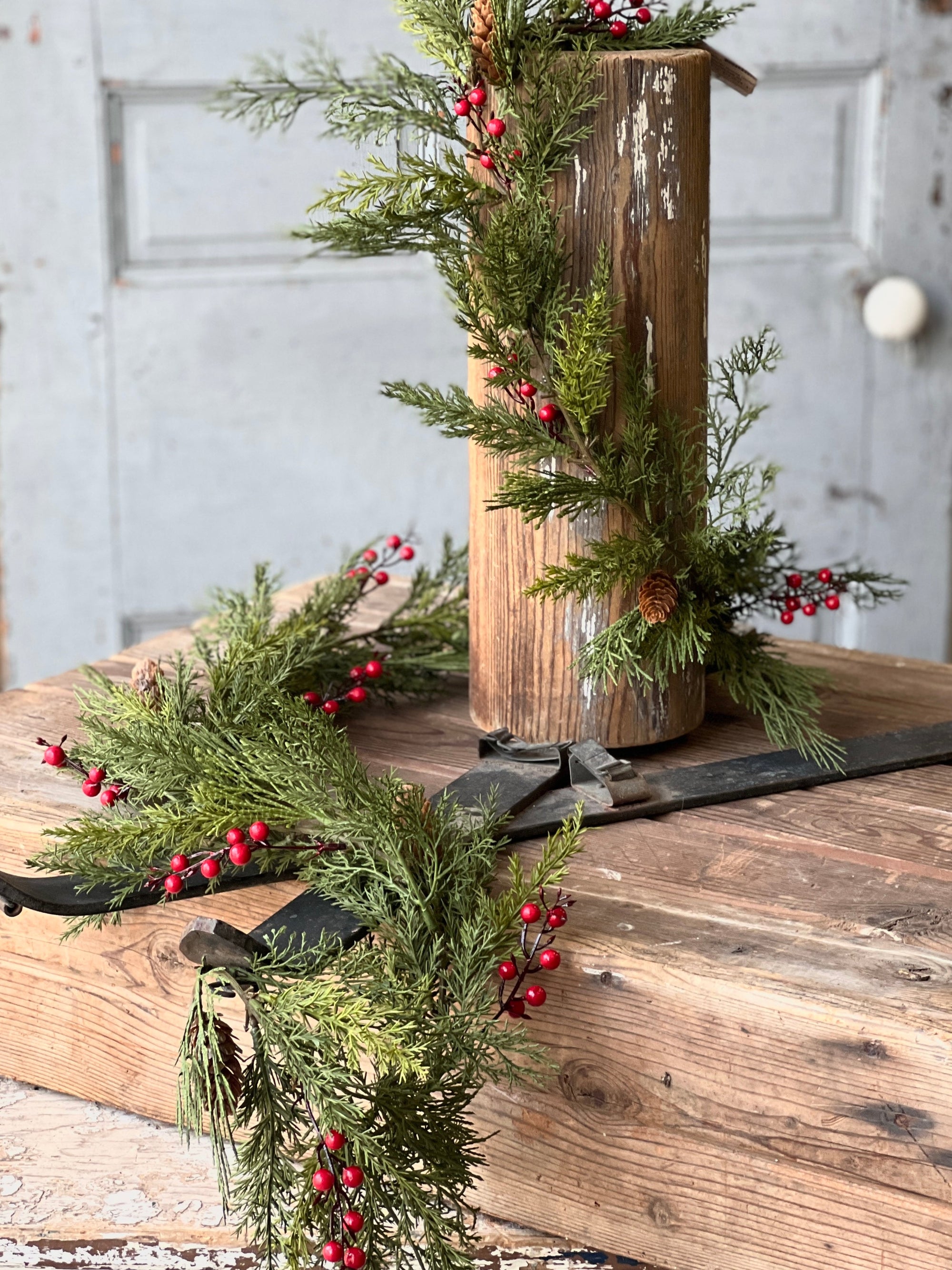 Alpine with Berries Garland