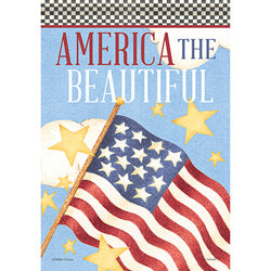 America the Beautiful Garden Flag