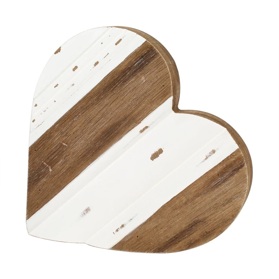 Wood/Chippy Heart Cutout