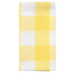 Wicklow Check Napkin - Yellow