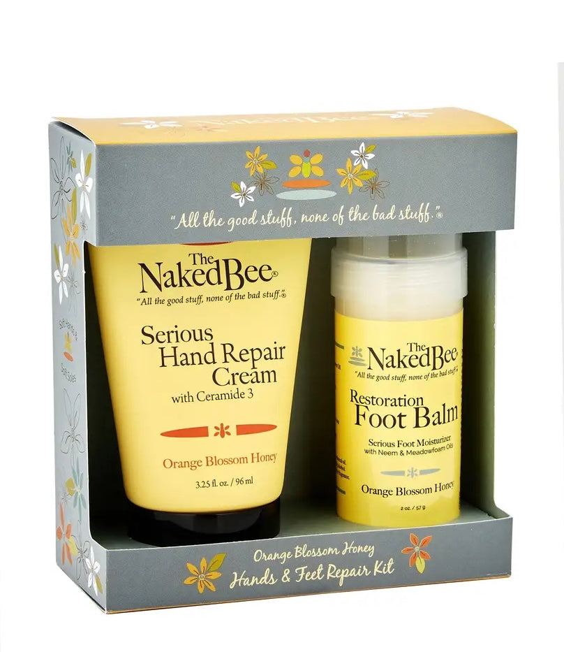 Naked Bee Hand & Foot Repair Gift Set