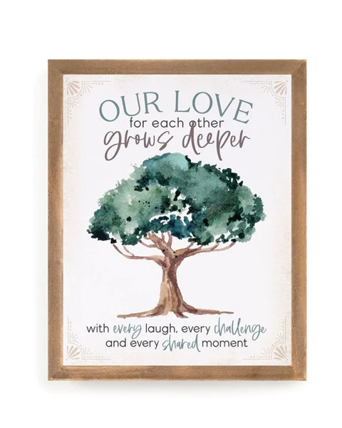 Our Love Framed Art