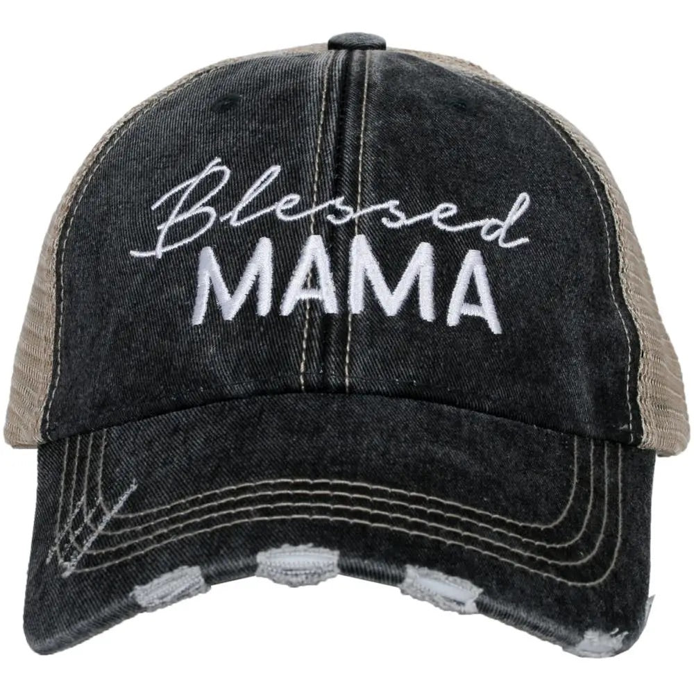 Blessed Mama Trucker Hat