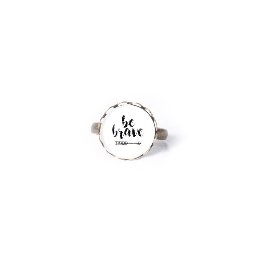 Be Brave Ring