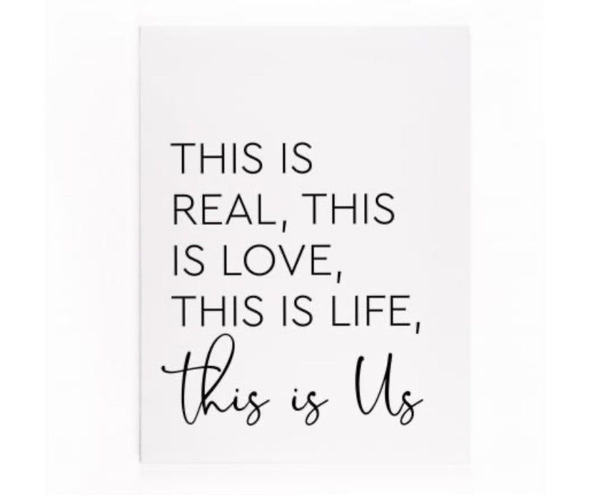 This is Us Canvas