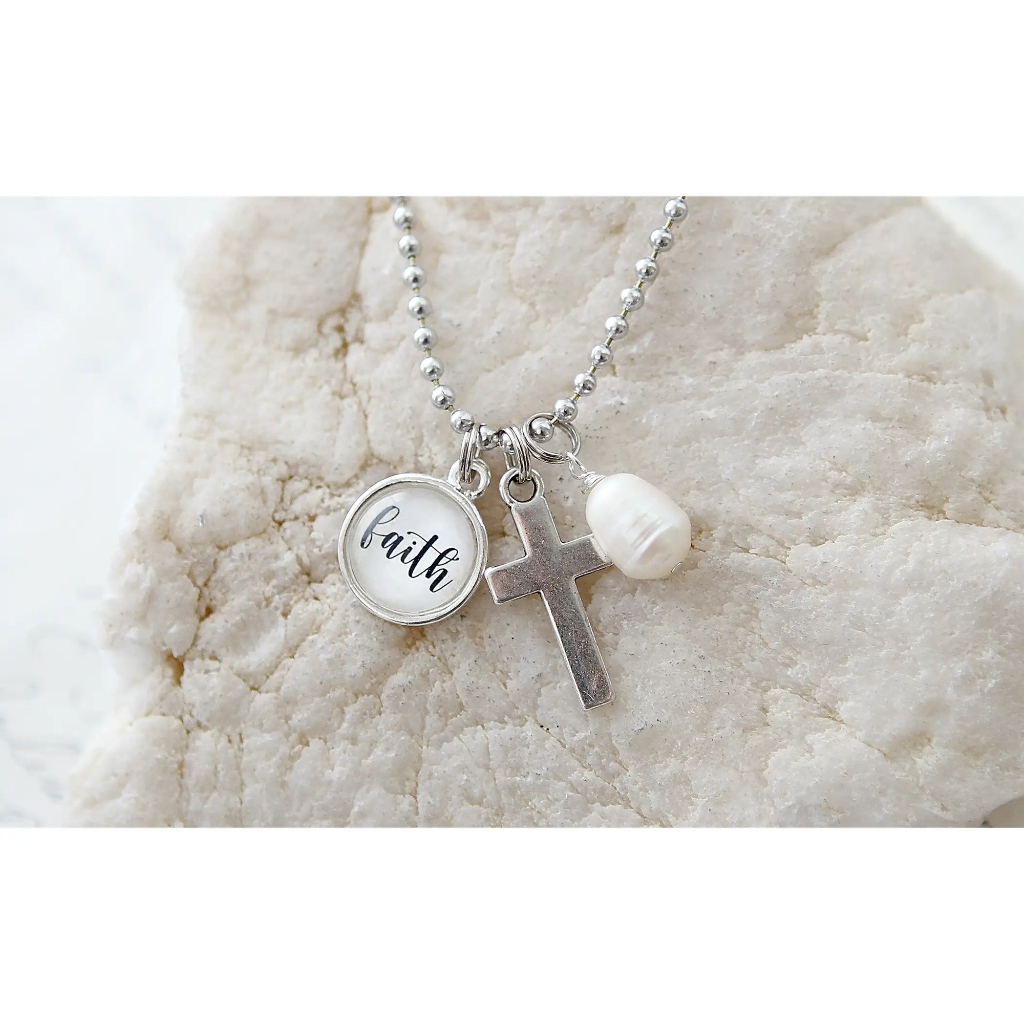 Faith Cross Necklace